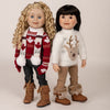 Buckskin Boots for 18-inch Doll