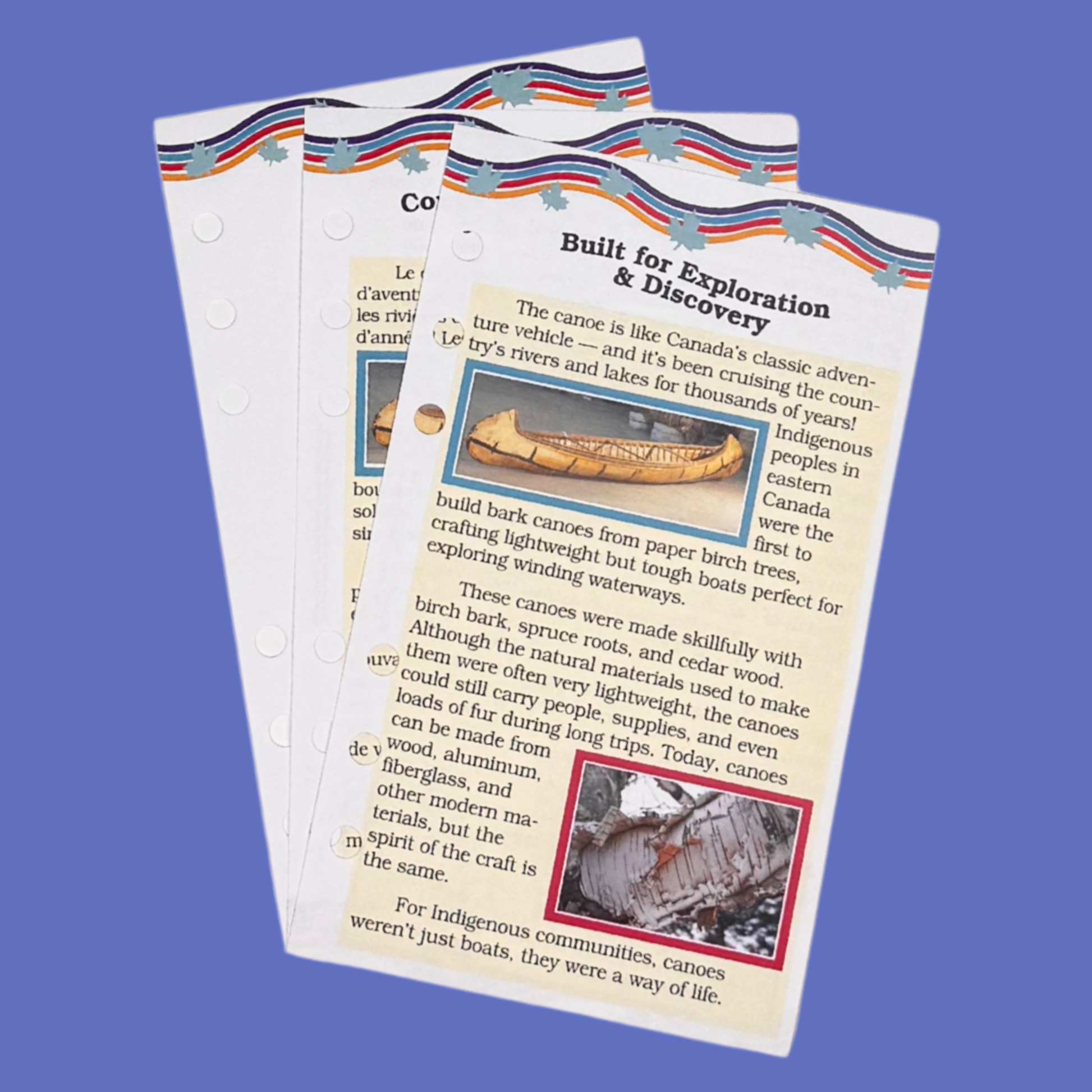 Red and white hoodie set for 18-inch doll journal pages.