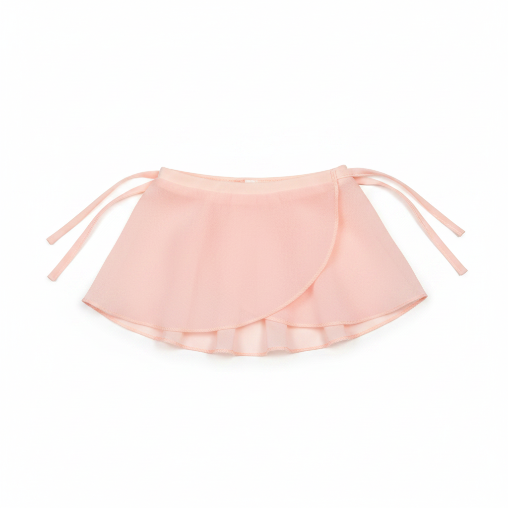 18-inch doll wearing a pink ballet outfit with pink tights and pink bodysuit.