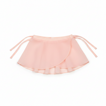 18-inch doll wearing a pink ballet outfit with pink tights and pink bodysuit.