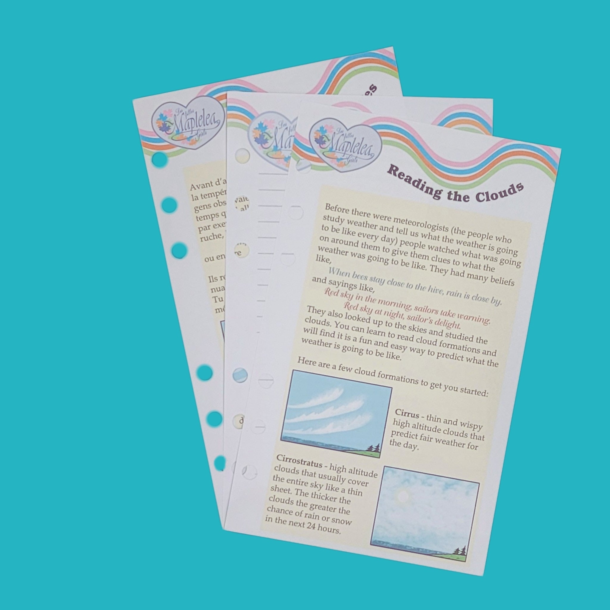 XKA32 PAGES DE JOURNAL Positivement paisibles