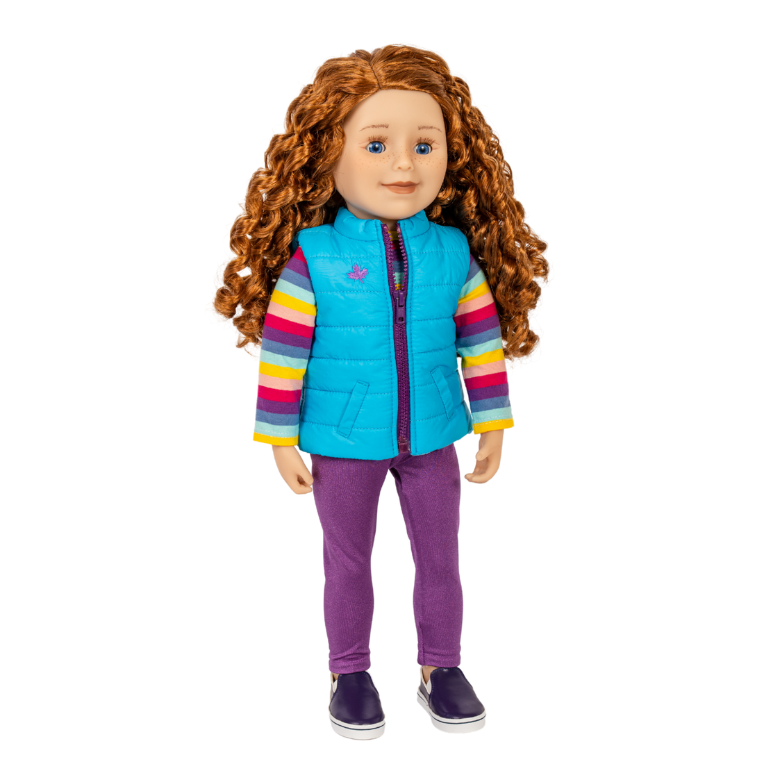 KMF59 Maplelea&ME! Doll (long red hair, blue eyes, freckles)