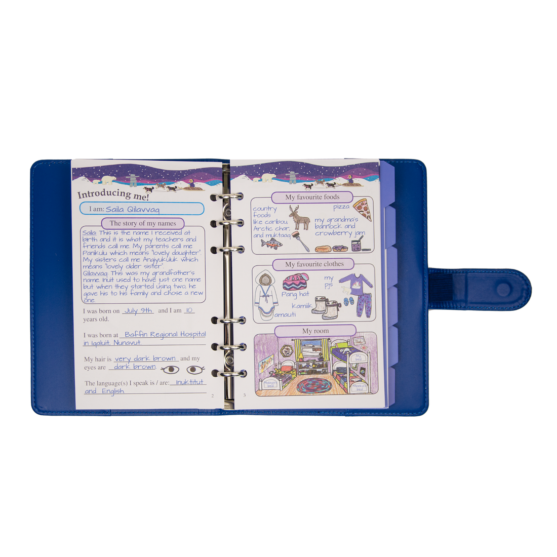 Deluxe journal cover for your 18-inch Canadian Girl Dolls