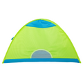 Colorful pop-up tent for 18 inch dolls accommodates all Maplelea Canadian Girl dolls' bedding or sleeping bags.