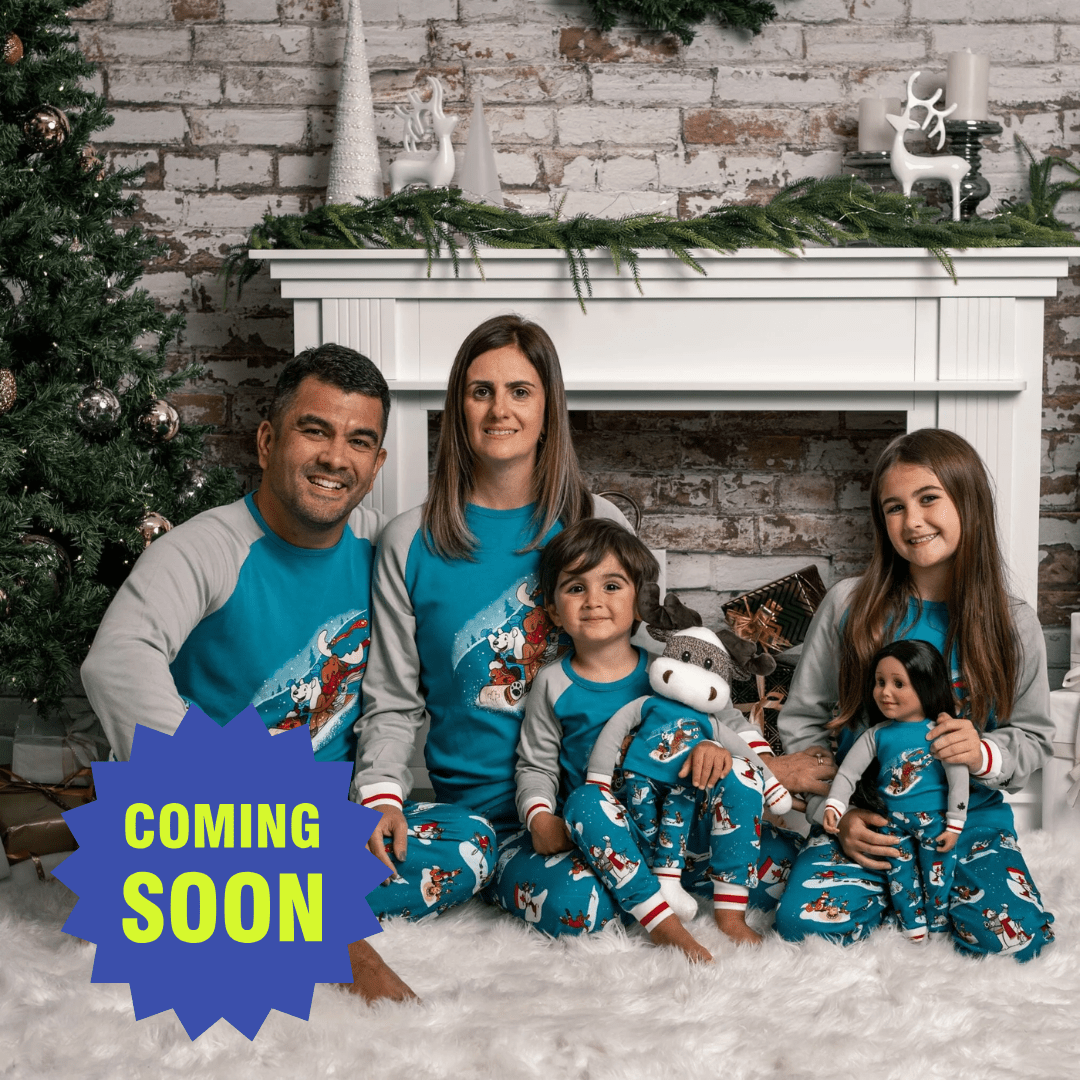 Slippery Slope PJs for Dolls and Families