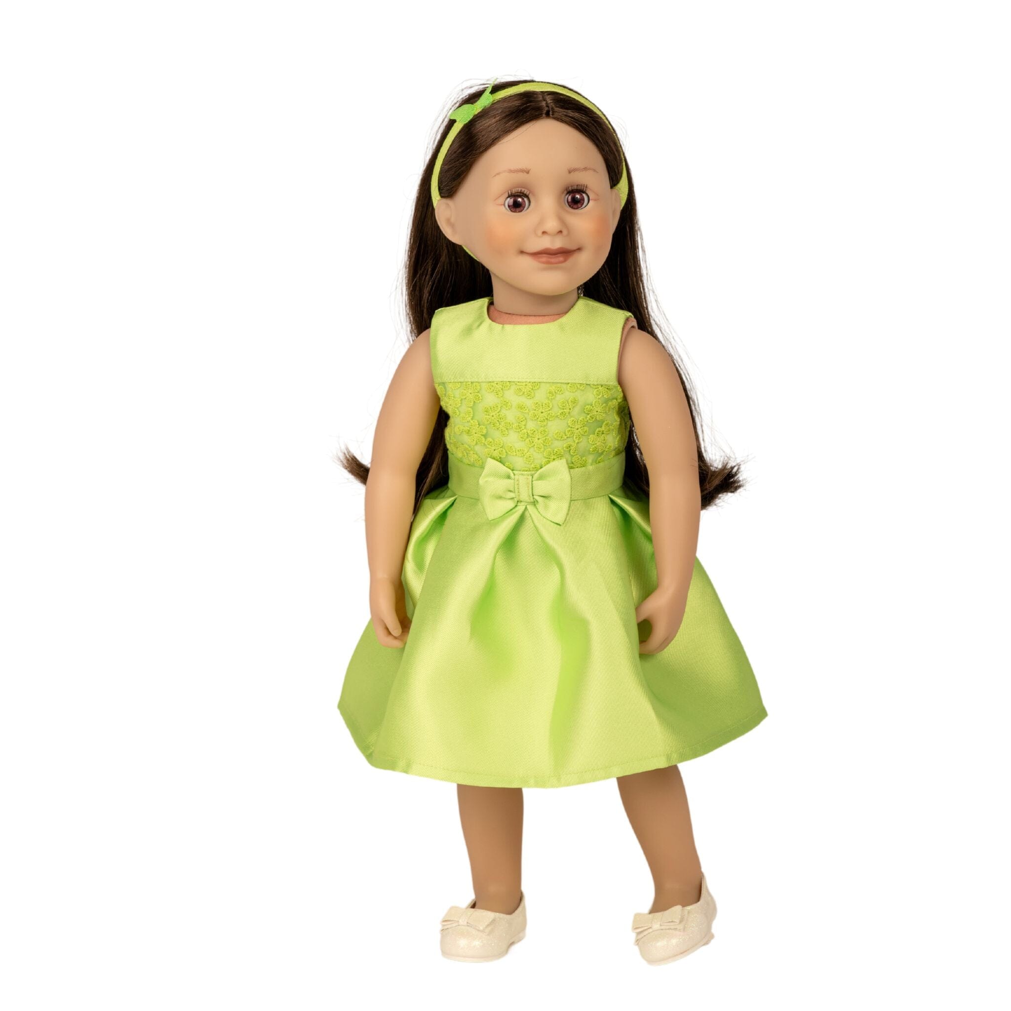 Butterfly Garden Dress Set: Dressy Outfit for 18-inch Dolls