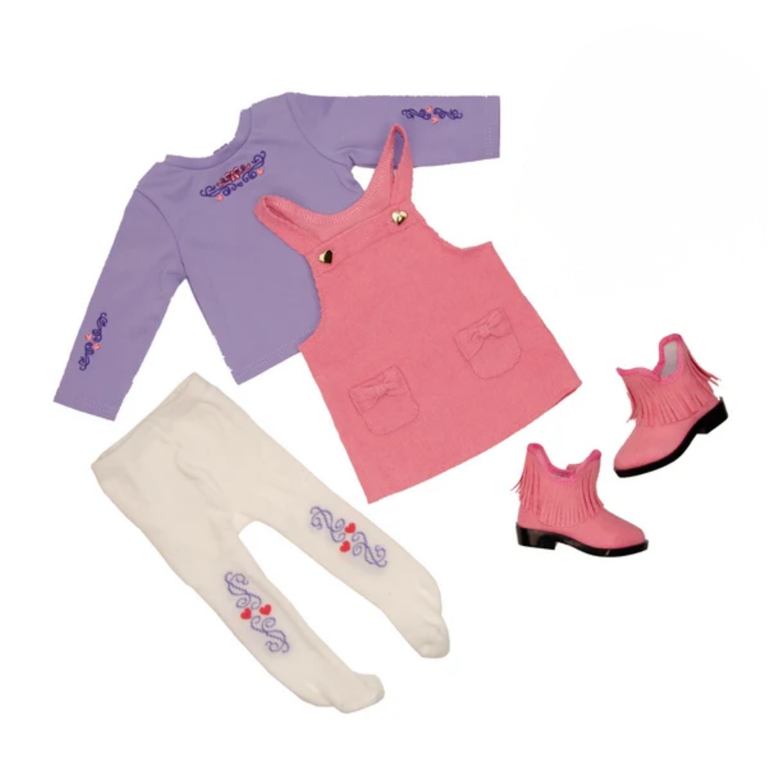Brianne (Undressed) with Bows, Boots & Hearts - Limited Quantities Available