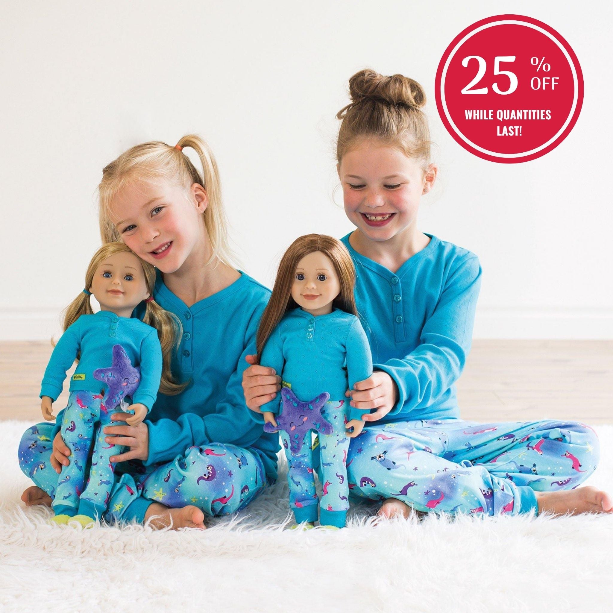 Vêtements de nuit pour adultes à motif de loutre de mer