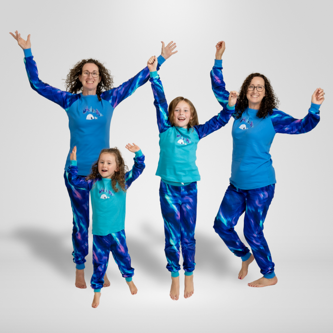 Northern Nights Matching Family PJs