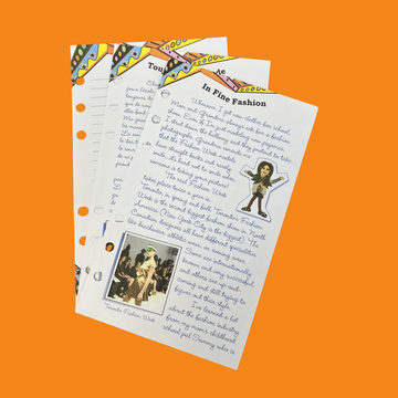 Modèle XKA PAGES DE JOURNAL