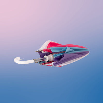 XKM166A-doll-Umbrella-Maplelea-multicoloured-blue-white-purple-pink