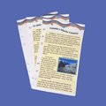 Three journal pages for Maplelea's glacier guide snow boots for 18-inch dolls about Canada's Glacier Country.
