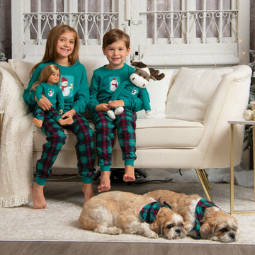 Go With The Snow! Matching Family PJs