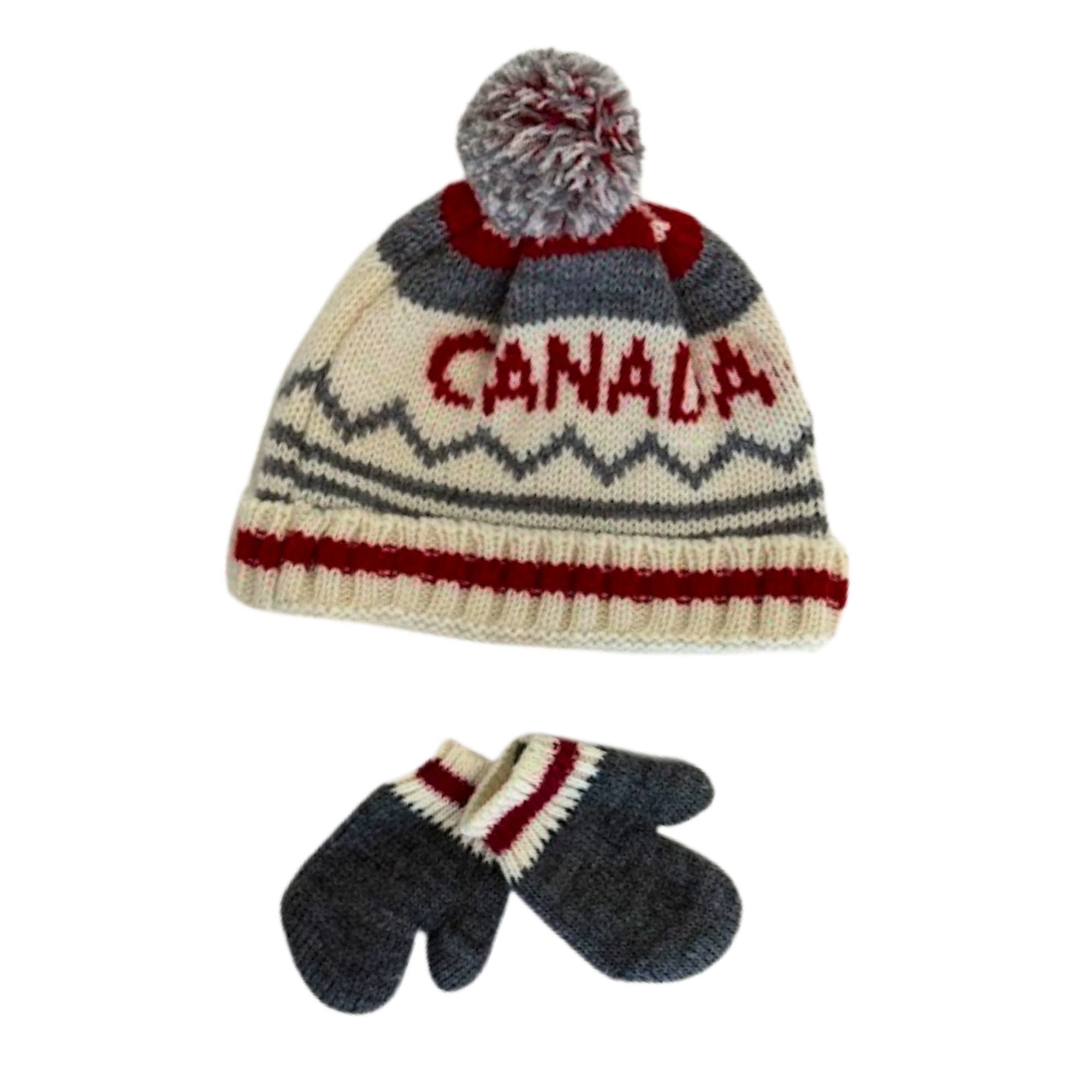 XKM96 - Canada Hat and Mitts for 18-Inch Dolls