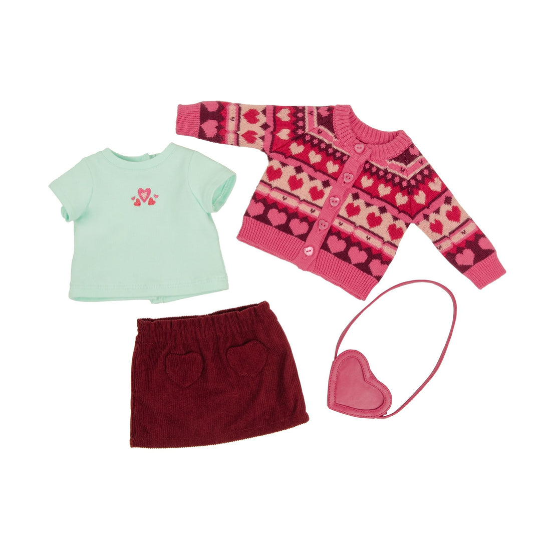 Heroic Hearts Outfit for 18-inch Dolls