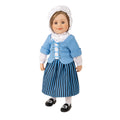 pioneer quebecoise outfit on Maplelea 18-inch Léonie doll.