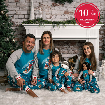 Slippery Slope Matching Family PJs