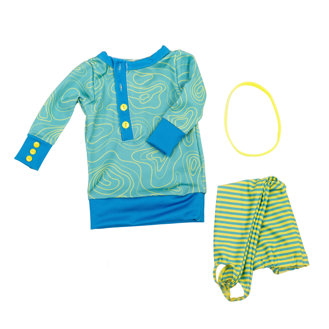 Taryn (Undressed) with Topographical Tunic and Carcross Boots - Limited Quantities Available