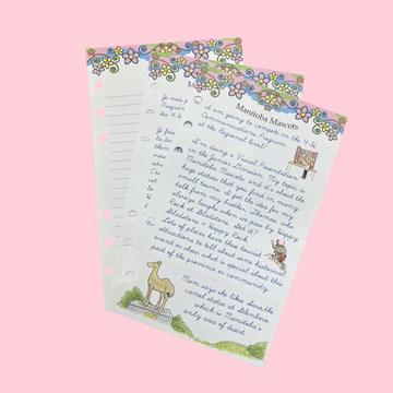 Modèle XKA PAGES DE JOURNAL