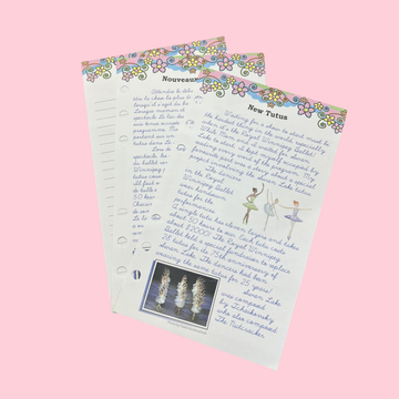 Modèle XKA PAGES DE JOURNAL