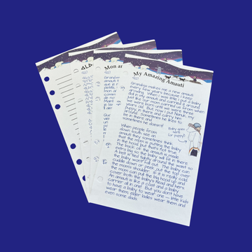 XKS26 Amazing Amauti JOURNAL PAGES