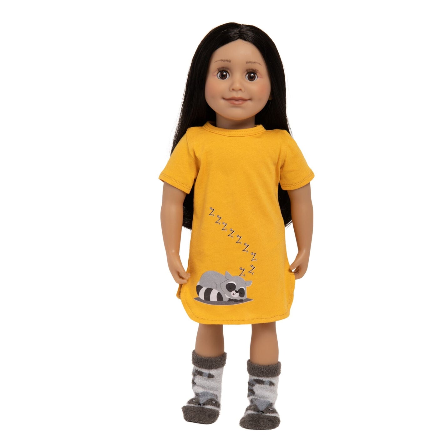 Rascally Raccoon Nightshirt Set for 18-inch Dolls – Maplelea