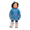 Canadian Girl doll Saila from Nunavut wearing a kuspuk, a traditional Inuit garment