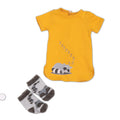 Toronto raccoon nightshirt and slipper socks for 18-inch Canadian Girl doll