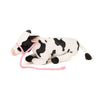 Plush poseable high quality cow with pink halter. Fits all 18" dolls. Maplelea.com