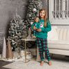 matching girl and doll pajamas for Christmas