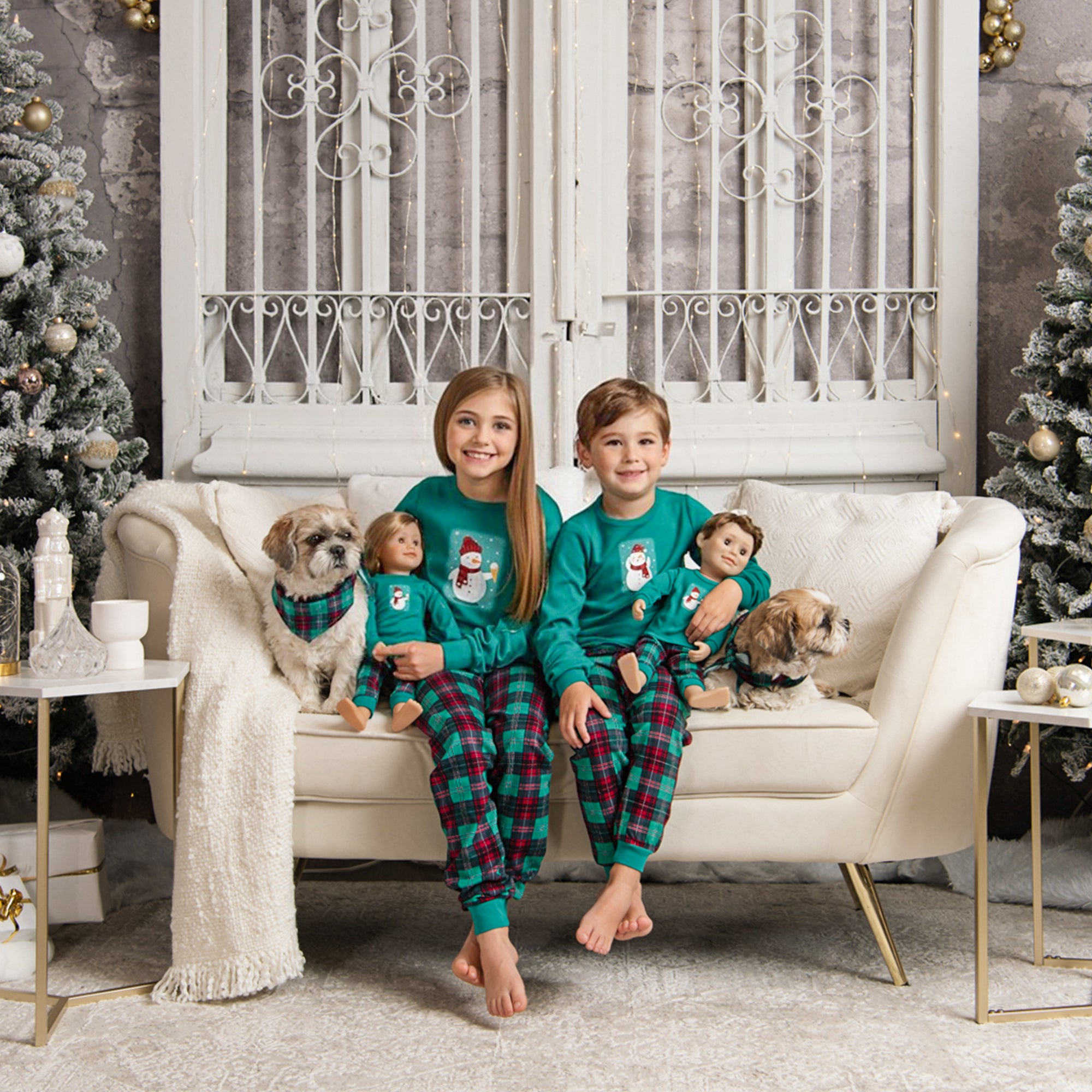 Snowman PJs for Kids: Matching Pajamas for your Family and 18 inch Doll