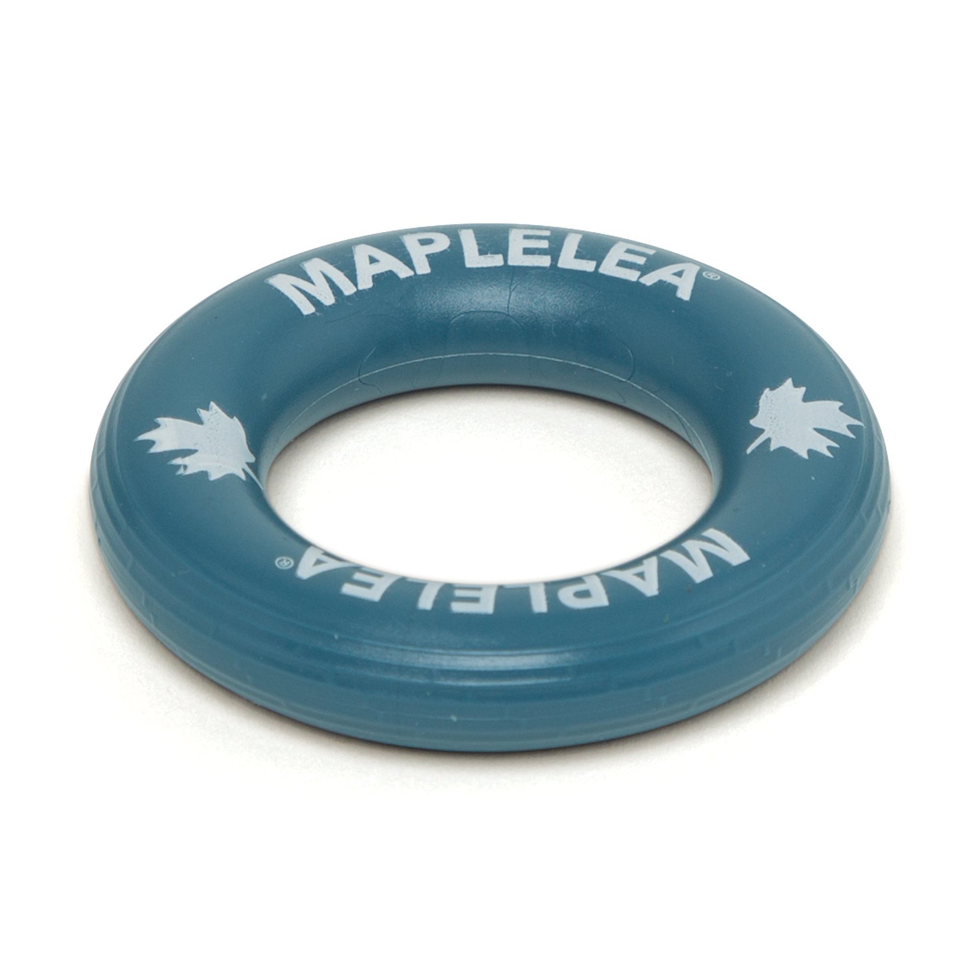 Blue ring used for playing ringette.  Perfect size for 18-inch dolls.