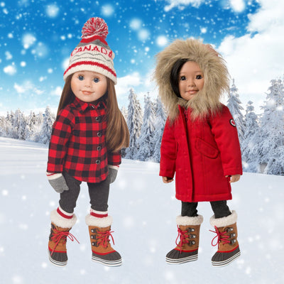 Storm Stompers - Winter Boots for 18-inch Dolls