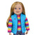 18 inch Maplelea doll with blonde hair and blue eyes