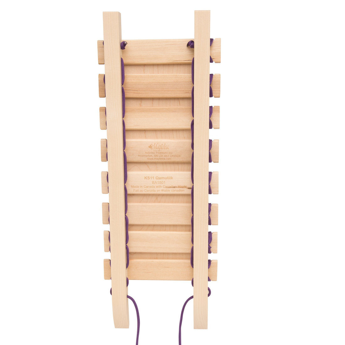 Qamutiik traditional Inuit sled for 18 inch dolls. Product of Canada