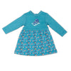 This pretty doll dress features animals of the Arctic.  Fits all 18 inch dolls.