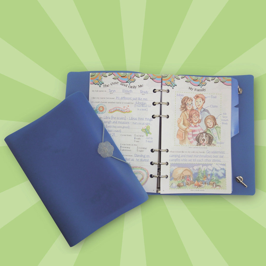 Maplelea doll Taryn's story journal. 