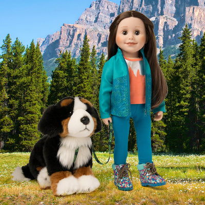 Bernese Mountain Dog for 18 inch dolls