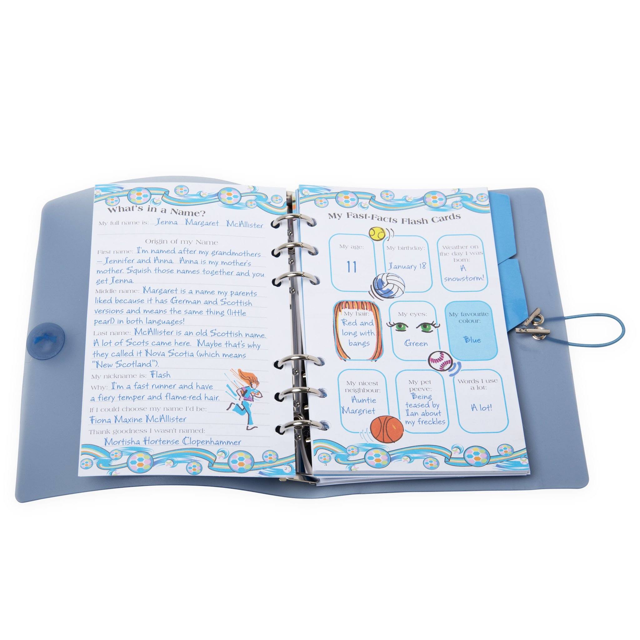 Maplelea Girl Jenna's story journal. 