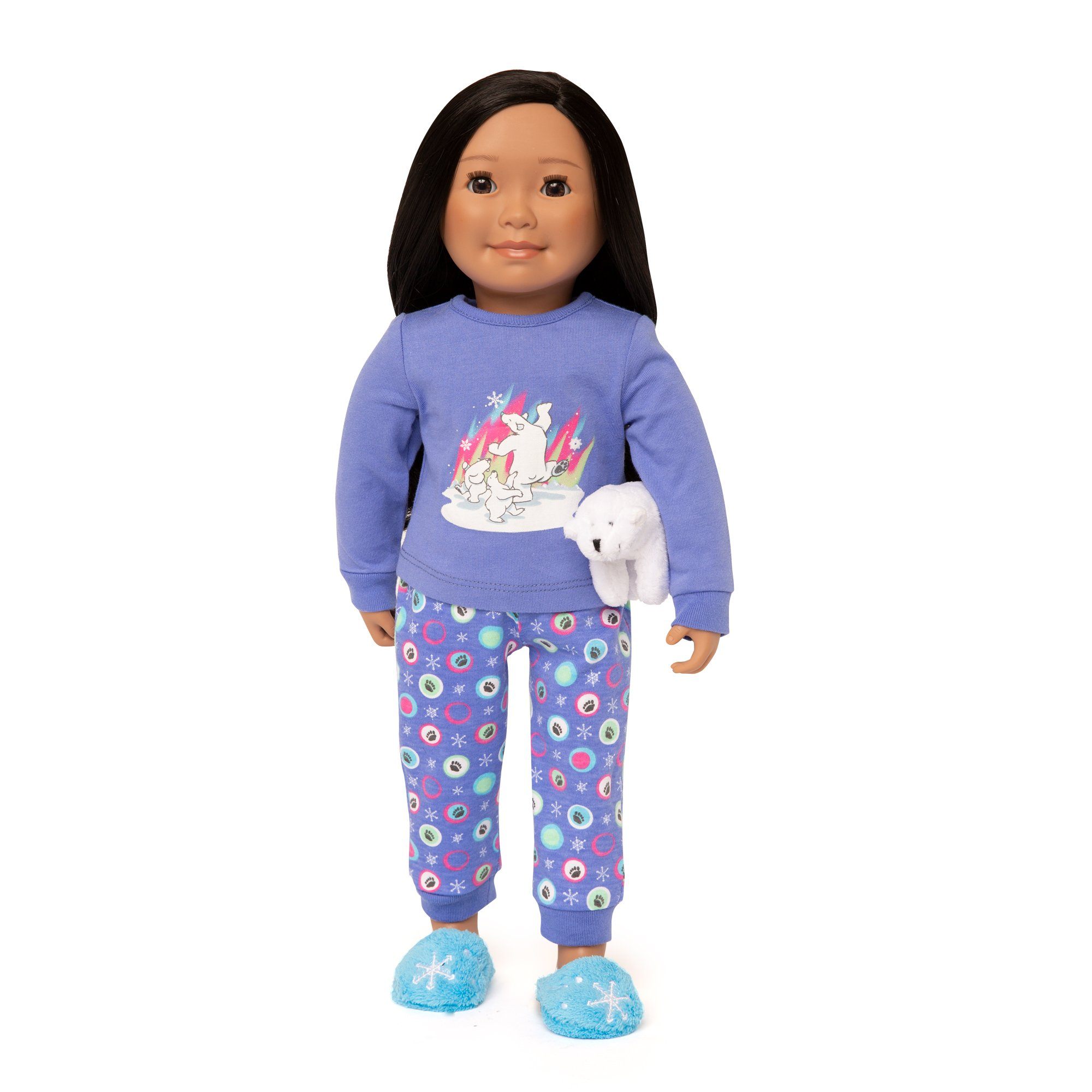 Polar Bear PJs for Dolls