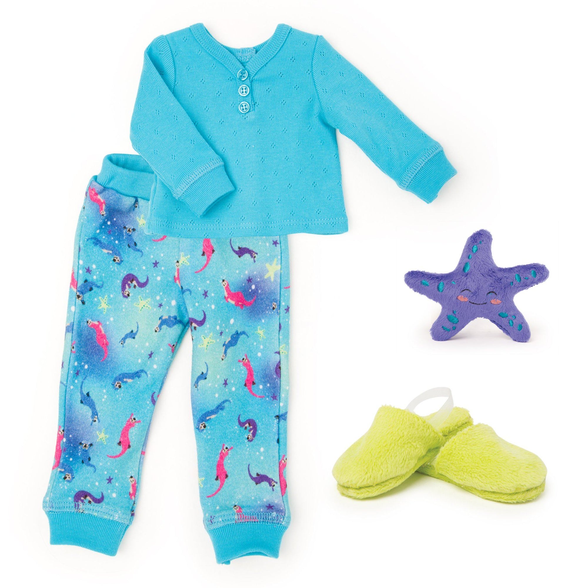 Tebbis Sleepover Pajamas for Girls Size 6-18 dount cat mermaid