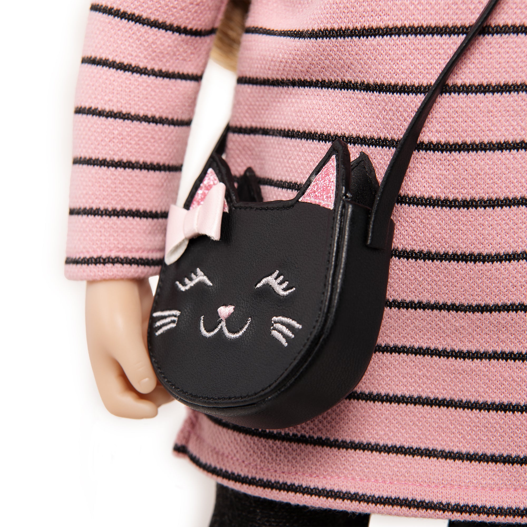 1 Pcs Pink Cat Bag School Bag With Pouch For Girls And Boys High Quality Bag