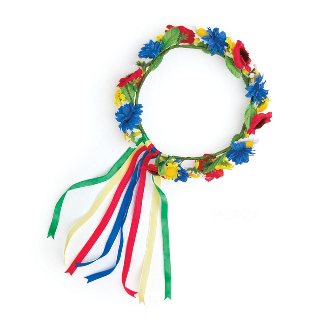 Ukrainian Dance outfit traditional floral wreath fits all 18 inch dolls. 