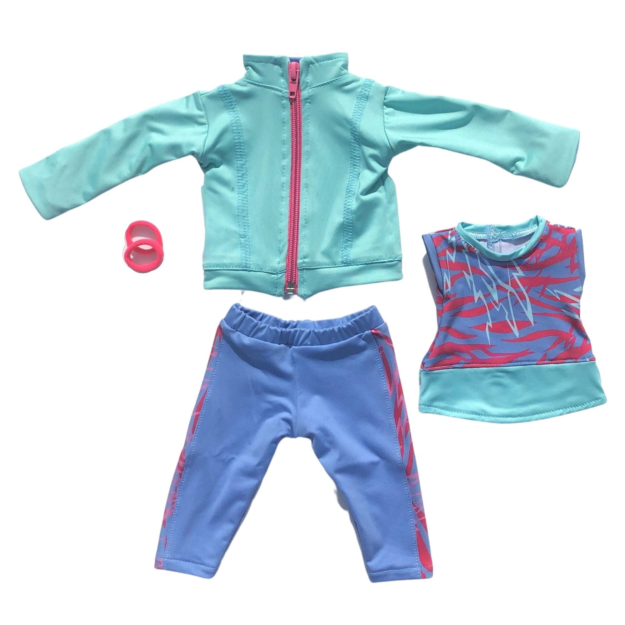 Ballet Yoga Training Suit Pajamas For American 18 Inch Girl Doll