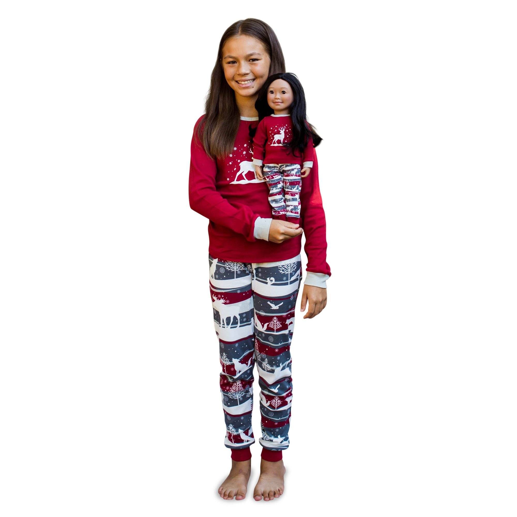 Forest Snow PJs for Kids