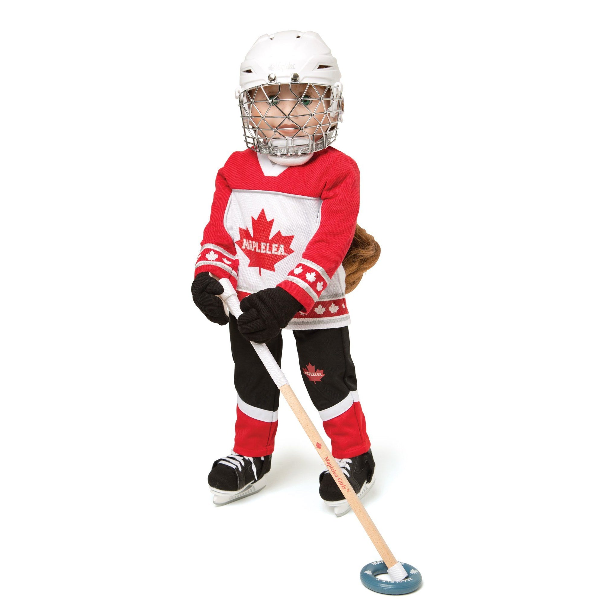 Ringette set with Helmet KM46, All Dolls, Sports and Dance